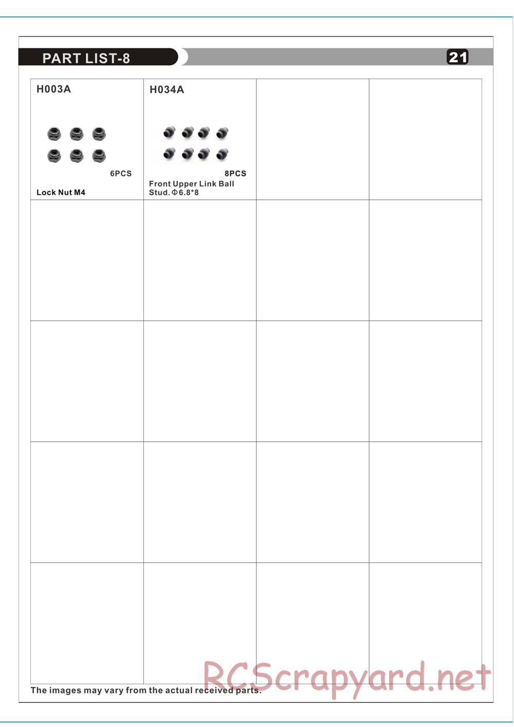 HBX - Rattlesnake - Manual - Page 22