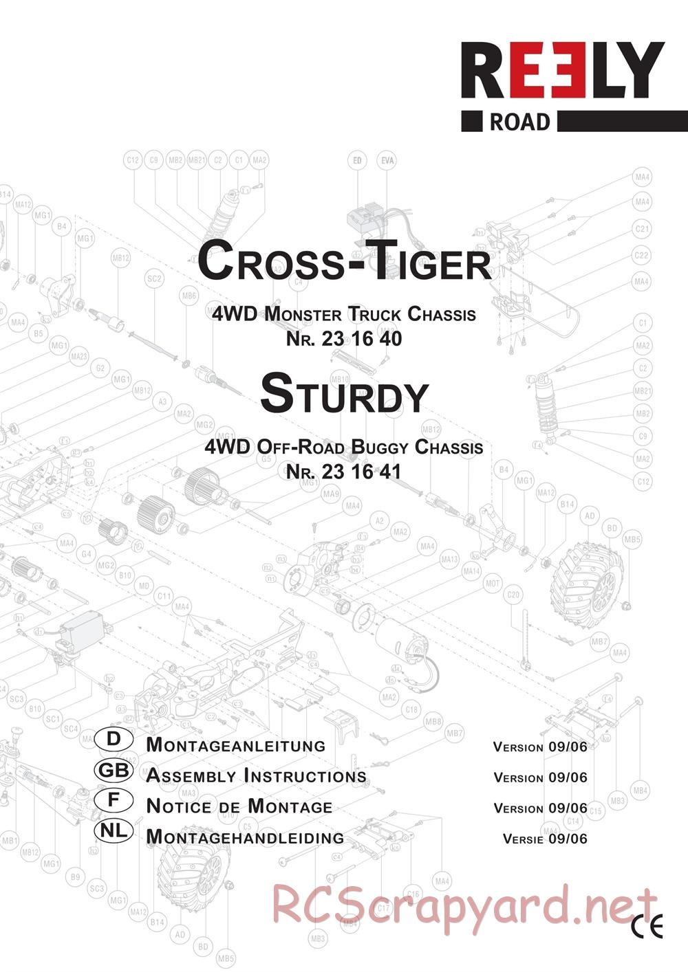 HBX - Reely Cross Tiger - Manual - Page 3