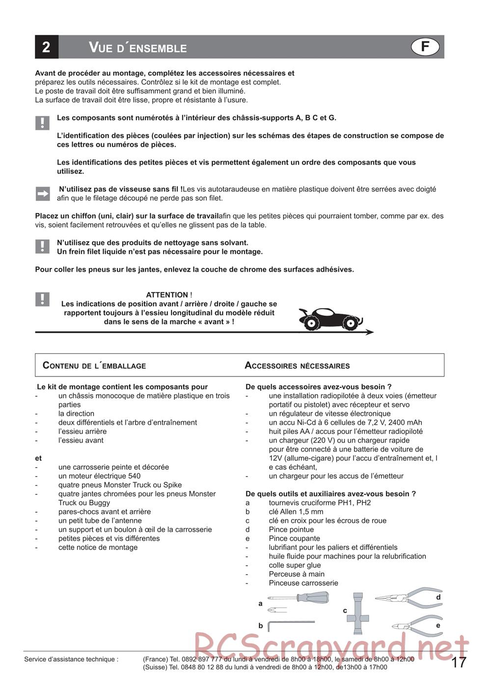 HBX - Reely Cross Tiger - Manual - Page 19