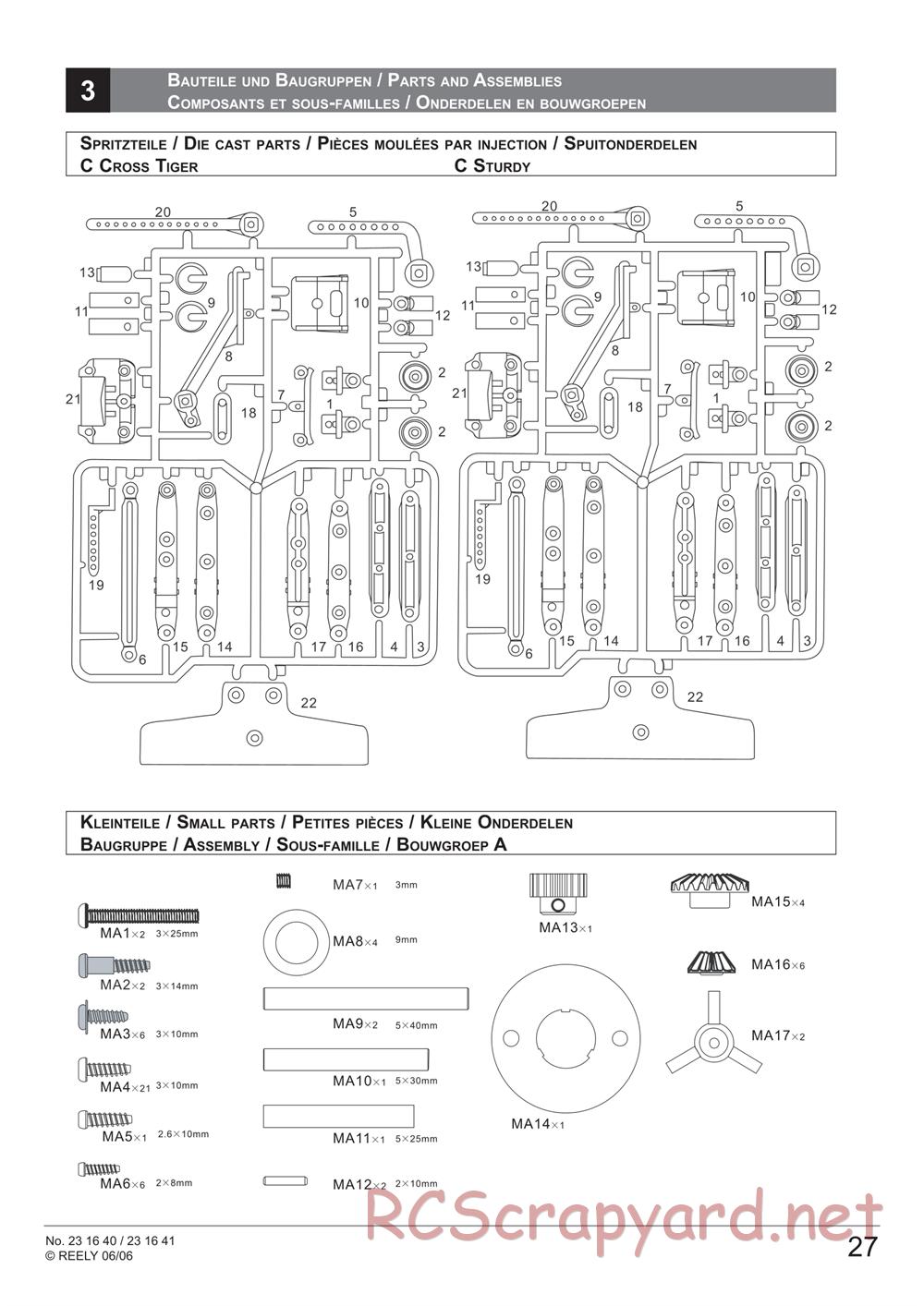 HBX - Reely Cross Tiger - Manual - Page 29