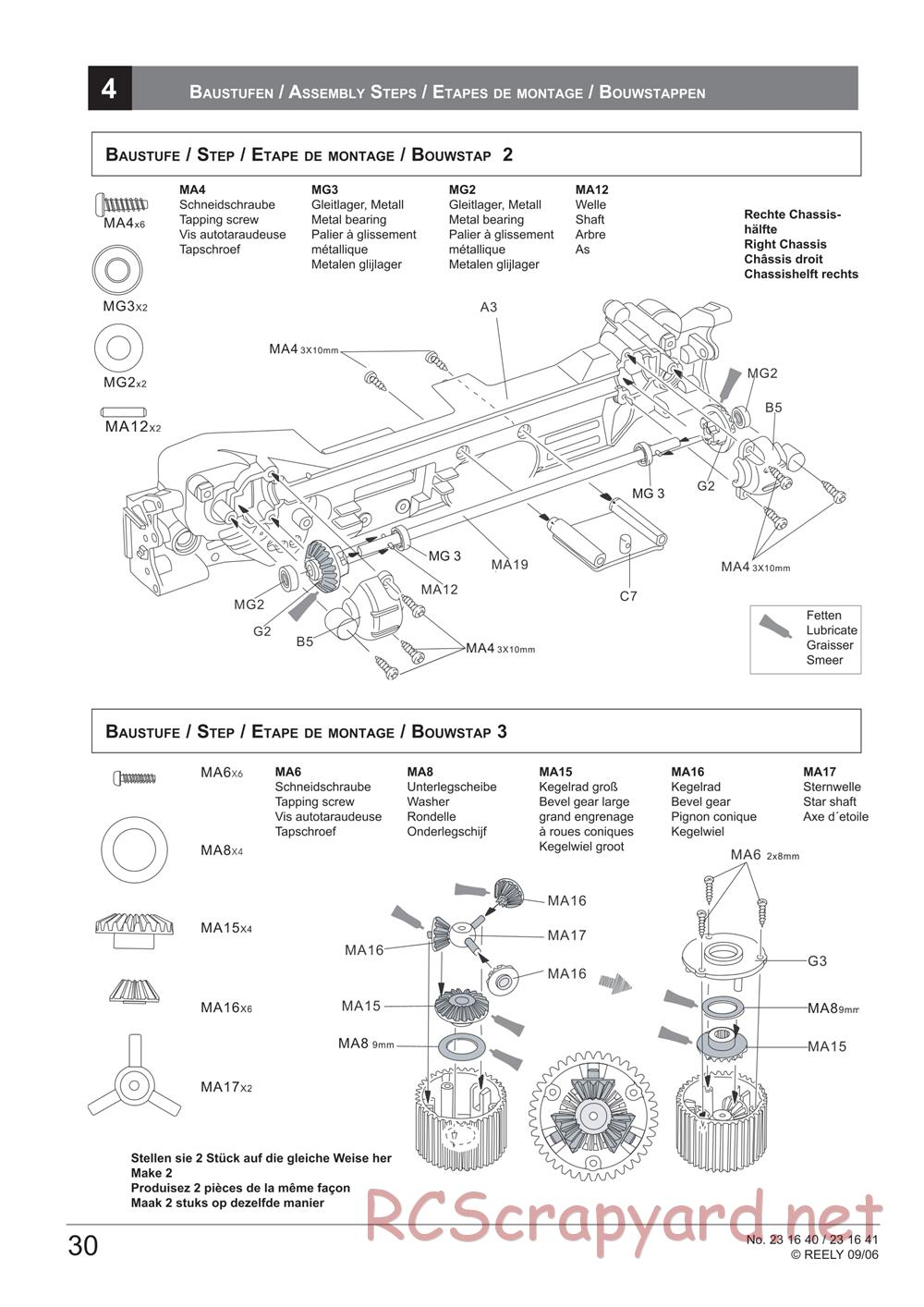 HBX - Reely Cross Tiger - Manual - Page 32