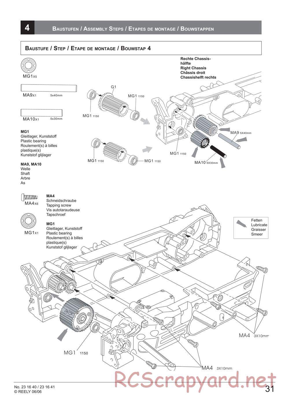 HBX - Reely Cross Tiger - Manual - Page 33