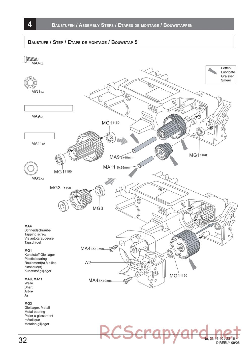 HBX - Reely Cross Tiger - Manual - Page 34