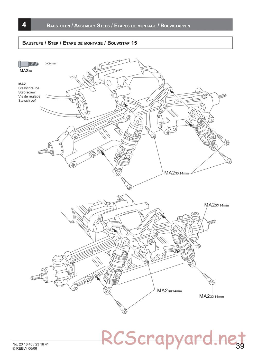 HBX - Reely Cross Tiger - Manual - Page 41