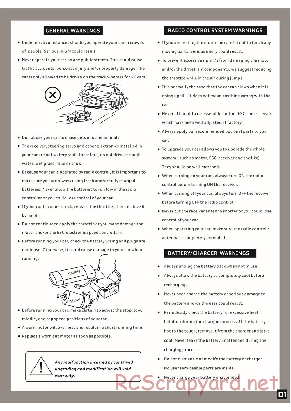 HBX - Rocket - Manual - Page 2
