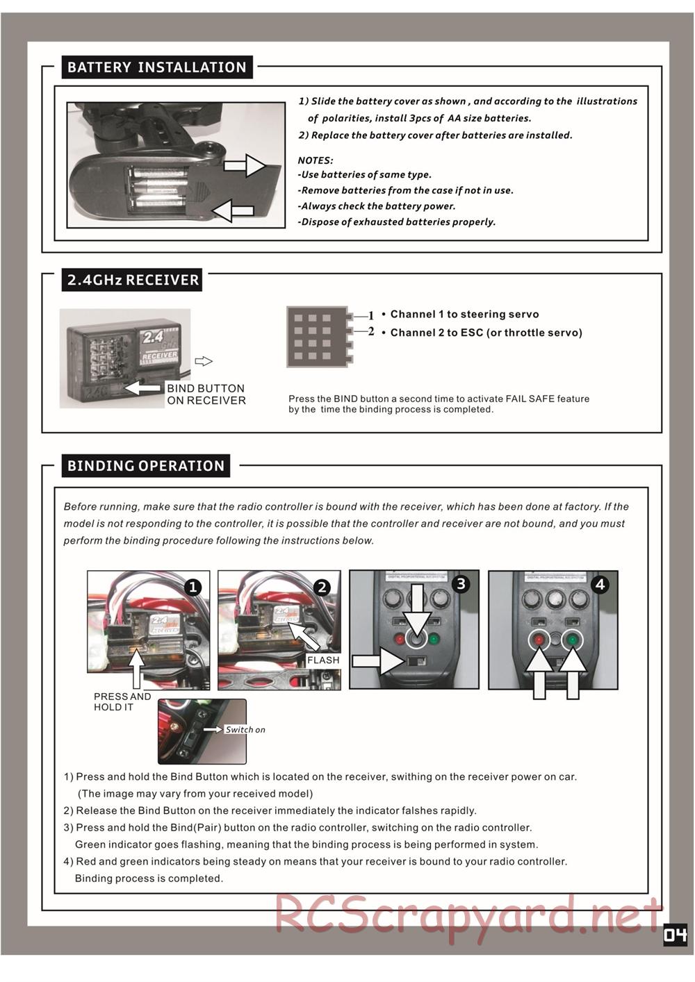HBX - Rocket - Manual - Page 5