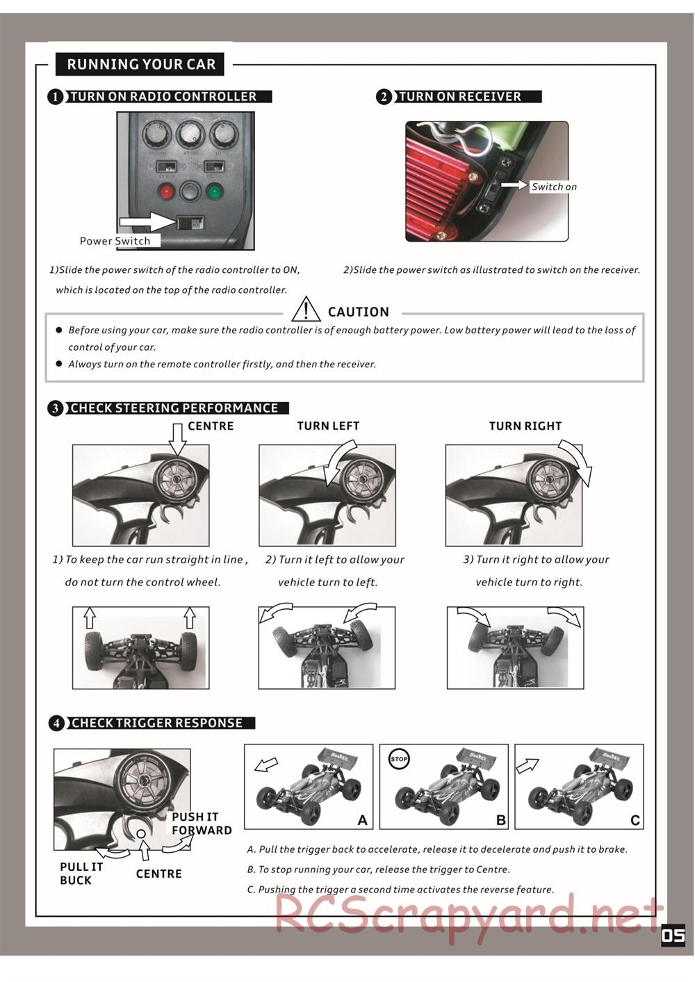 HBX - Rocket - Manual - Page 6