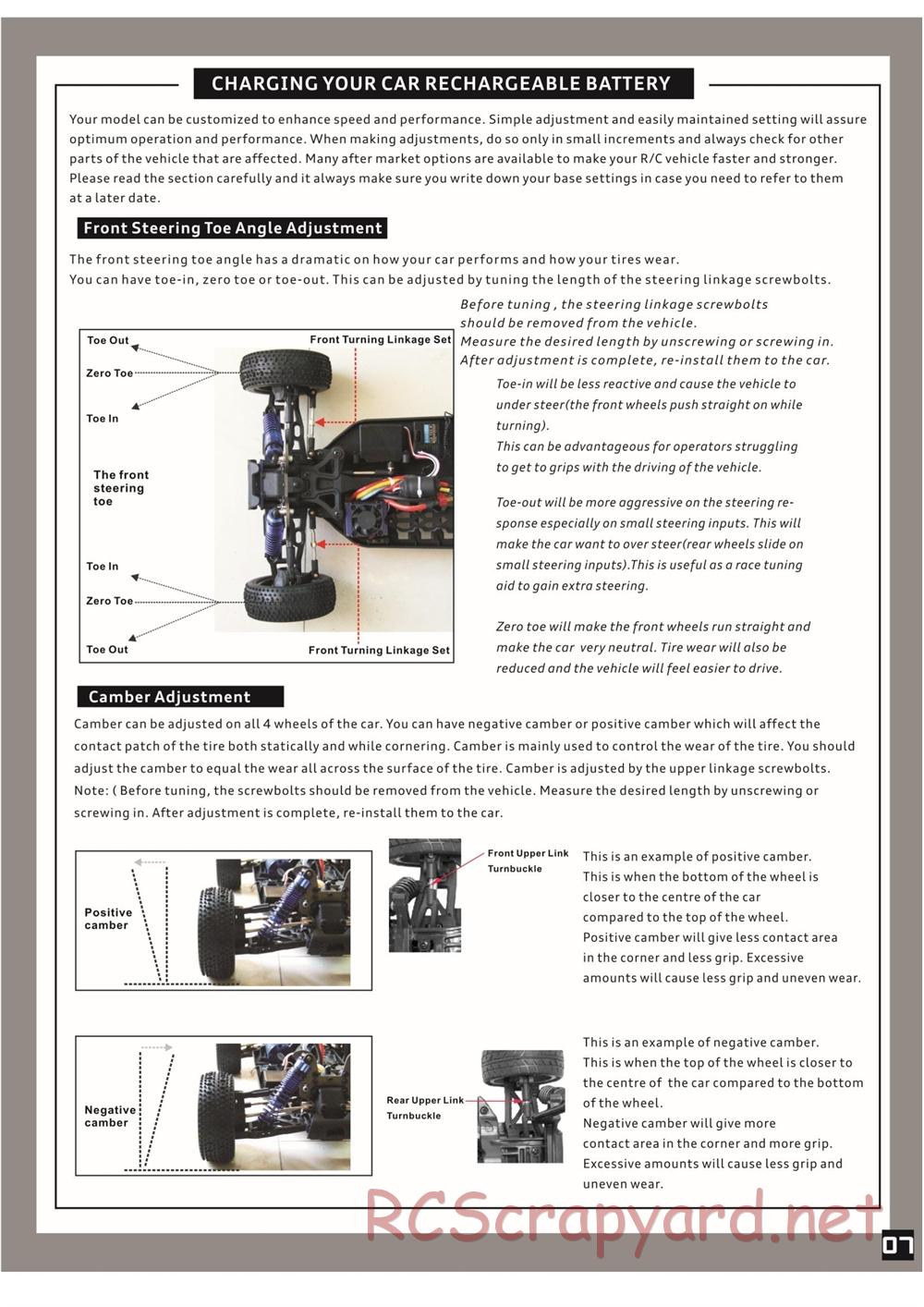 HBX - Rocket - Manual - Page 8