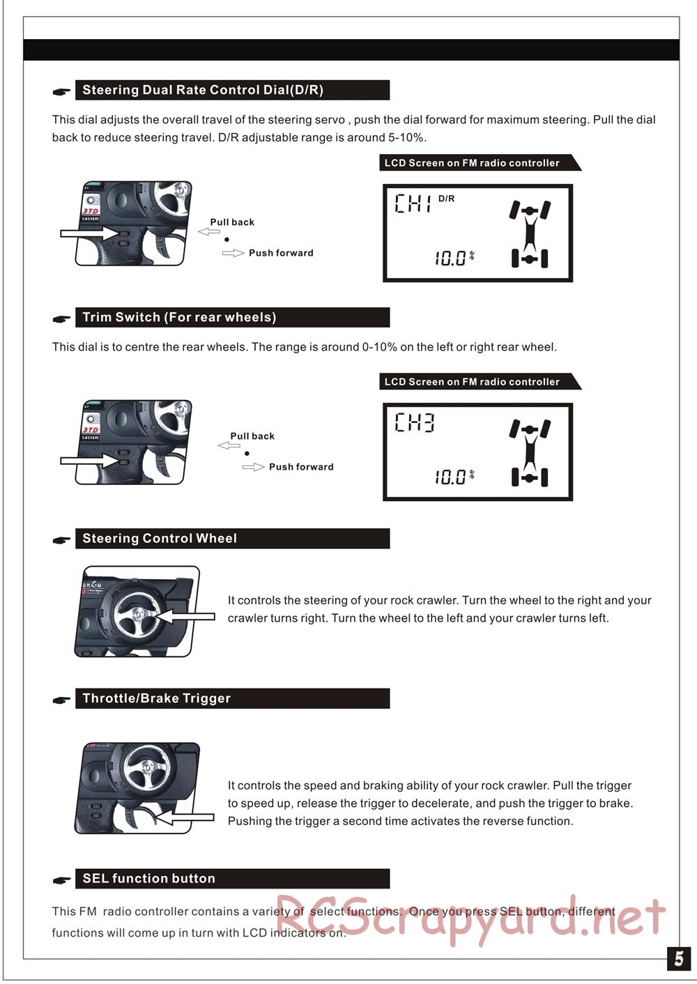 HBX - Rockfighter - Manual - Page 6