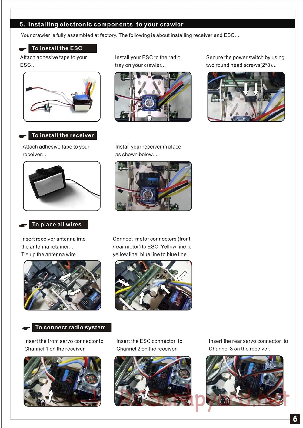 HBX - Rockfighter - Manual - Page 7