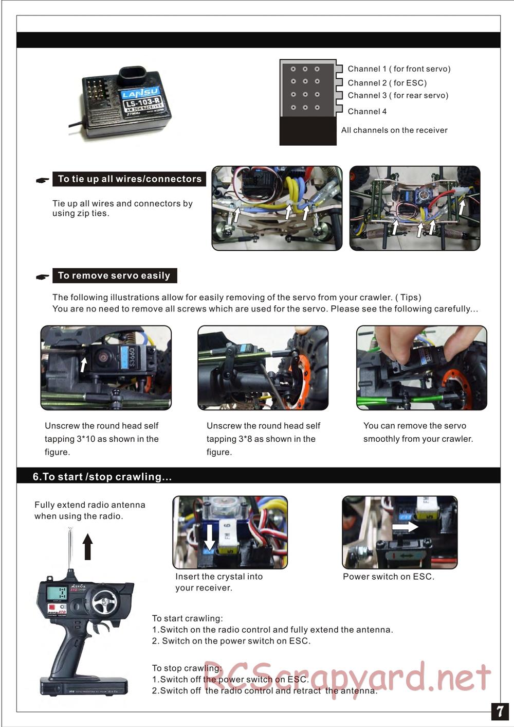 HBX - Rockfighter - Manual - Page 8