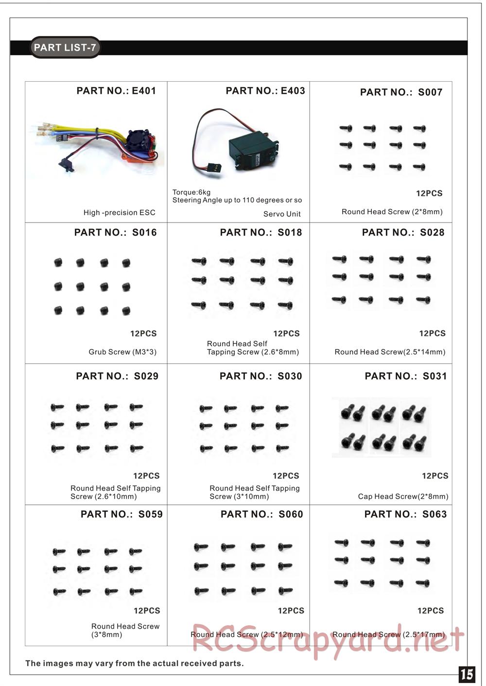 HBX - Rockfighter - Manual - Page 16