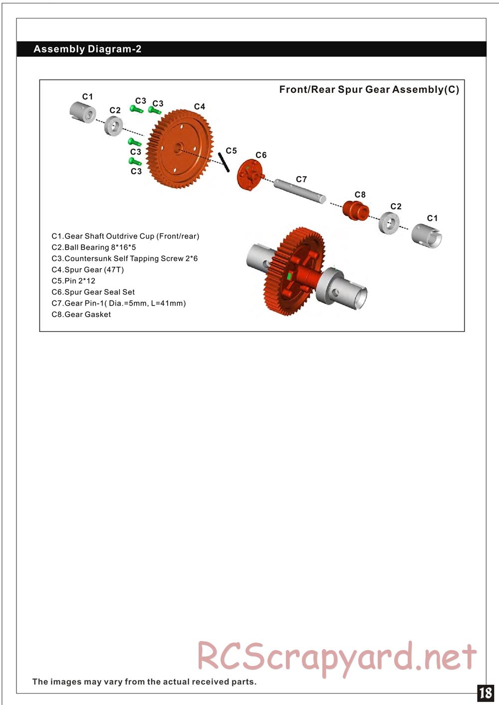 HBX - Rockfighter - Manual - Page 19