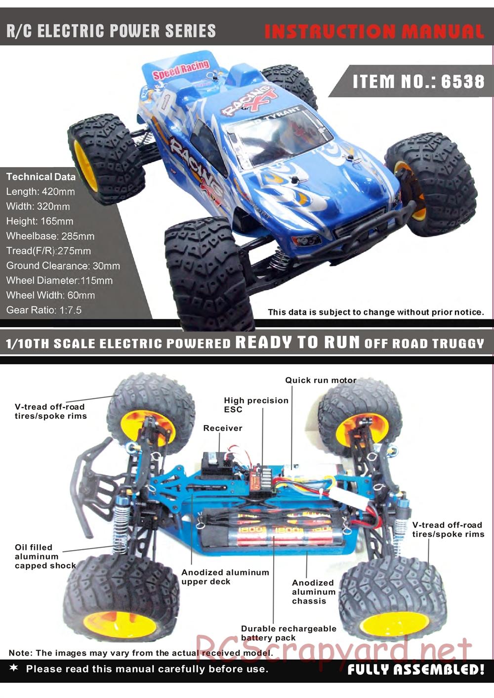 HBX - Surge Pro - Manual - Page 1