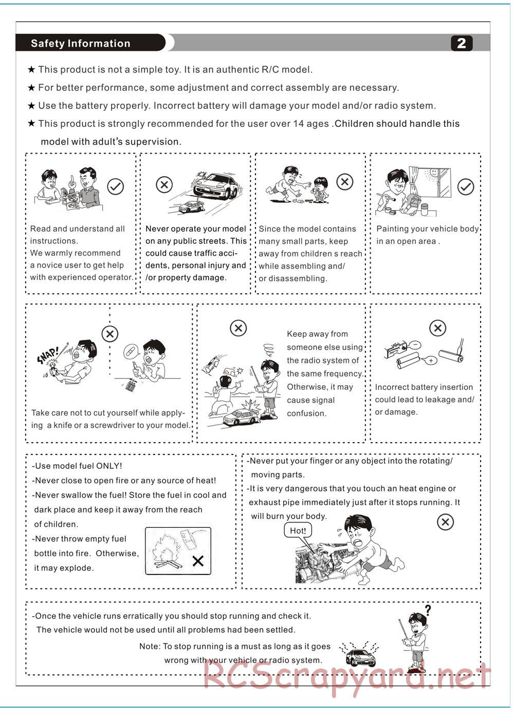 HBX - Ten-4-Tracker - Manual - Page 3