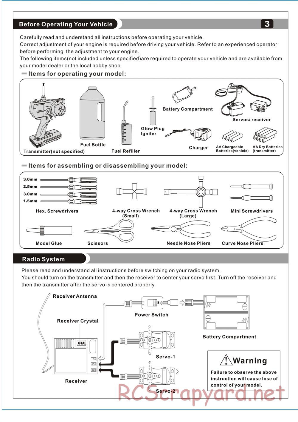 HBX - Ten-4-Tracker - Manual - Page 4