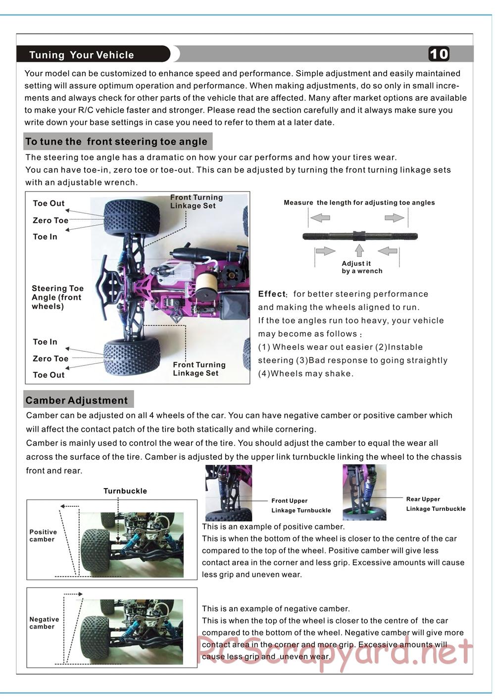 HBX - Ten-4-Tracker - Manual - Page 11