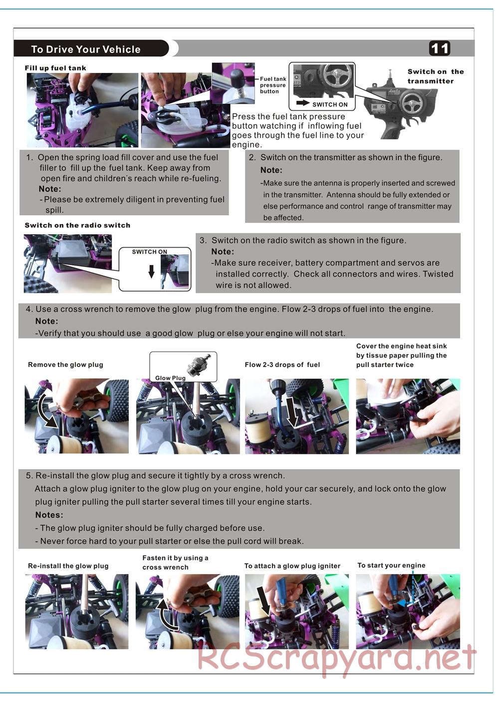 HBX - Ten-4-Tracker - Manual - Page 12