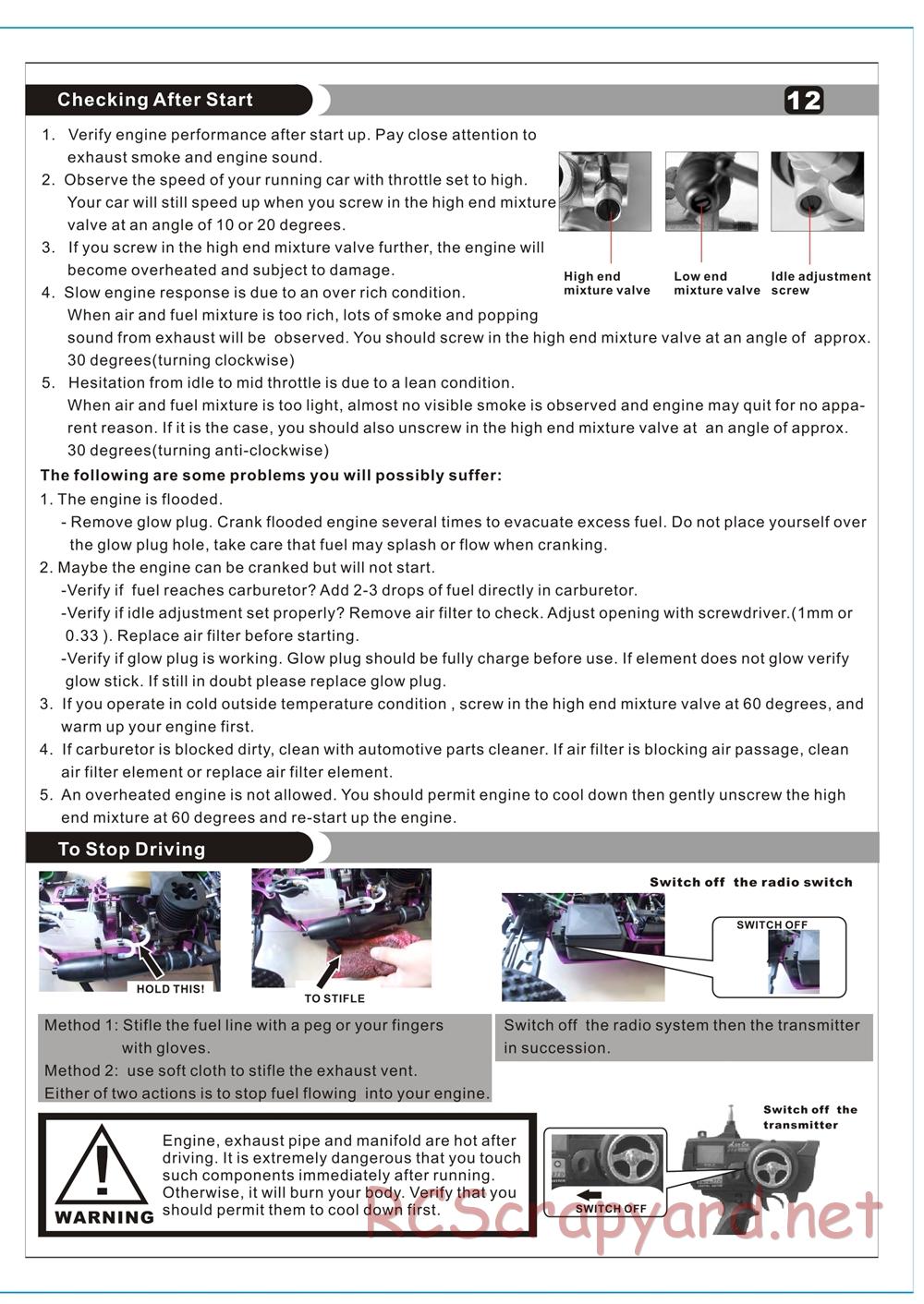 HBX - Ten-4-Tracker - Manual - Page 13
