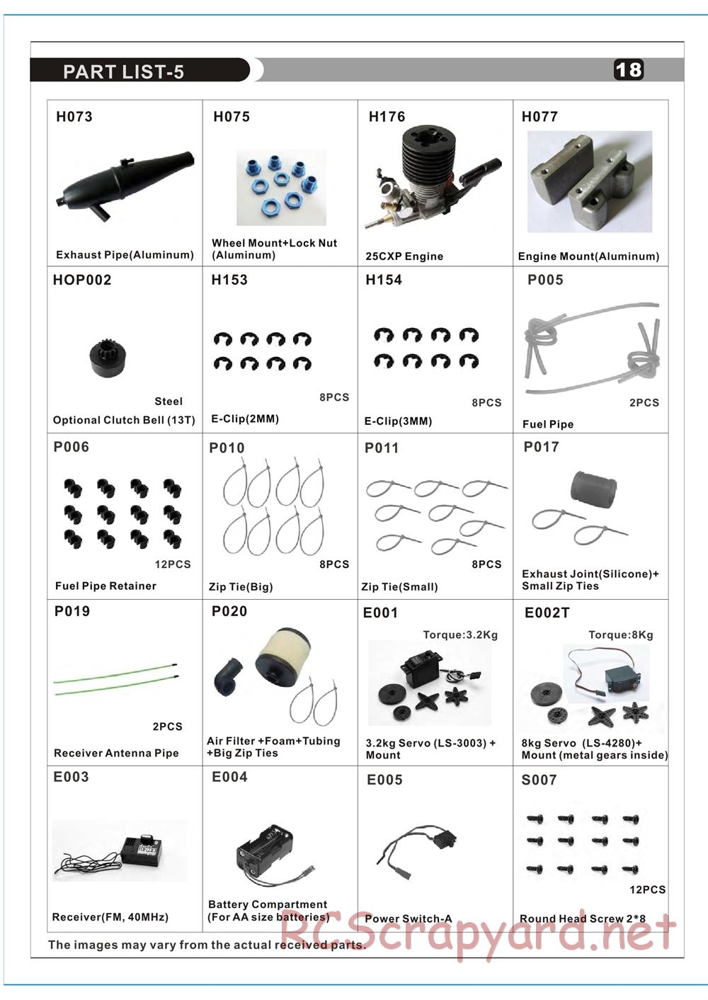 HBX - Ten-4-Tracker - Manual - Page 19
