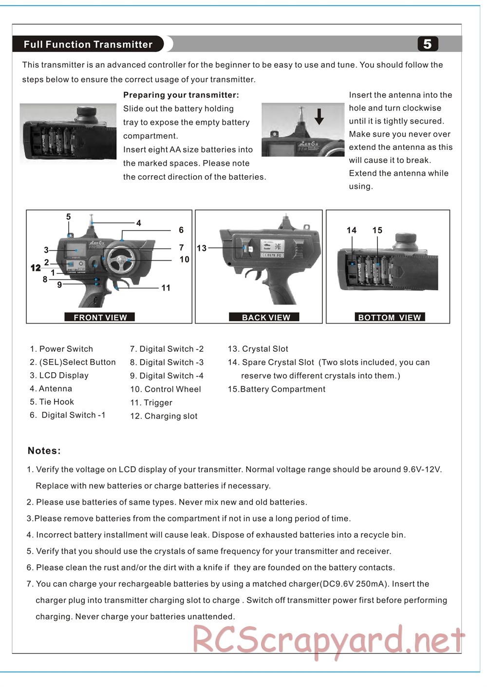 HBX - Tribewe / Tribe - Manual - Page 6