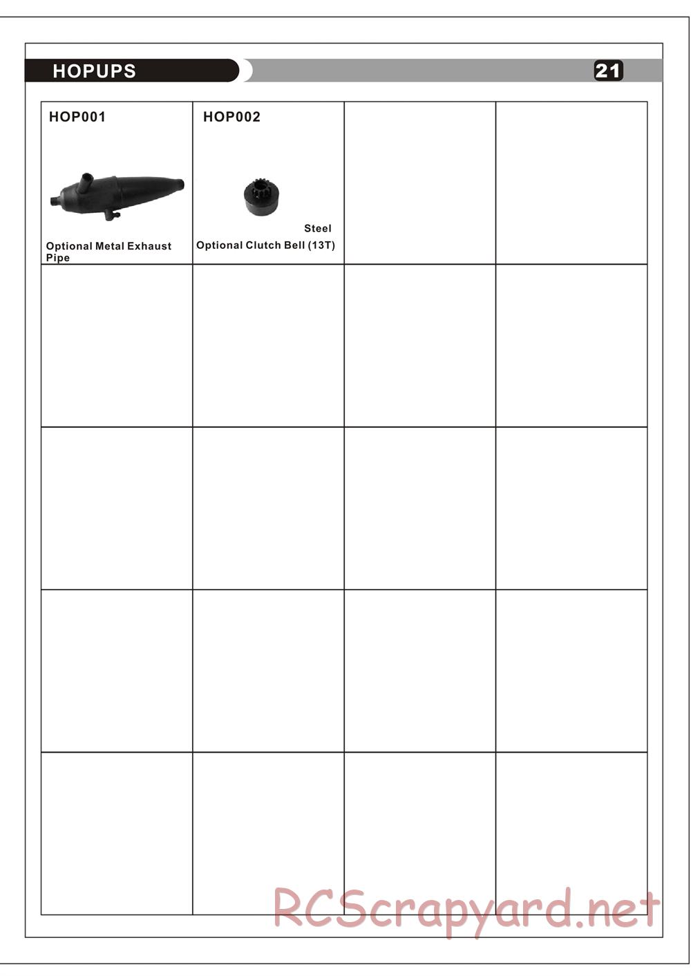 HBX - Tribewe / Tribe - Manual - Page 22