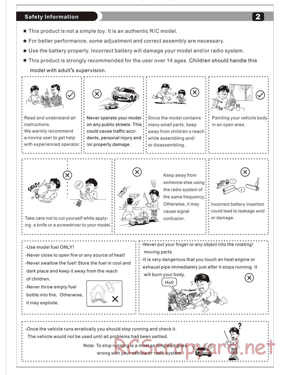 HBX - Wildfire - Manual - Page 3