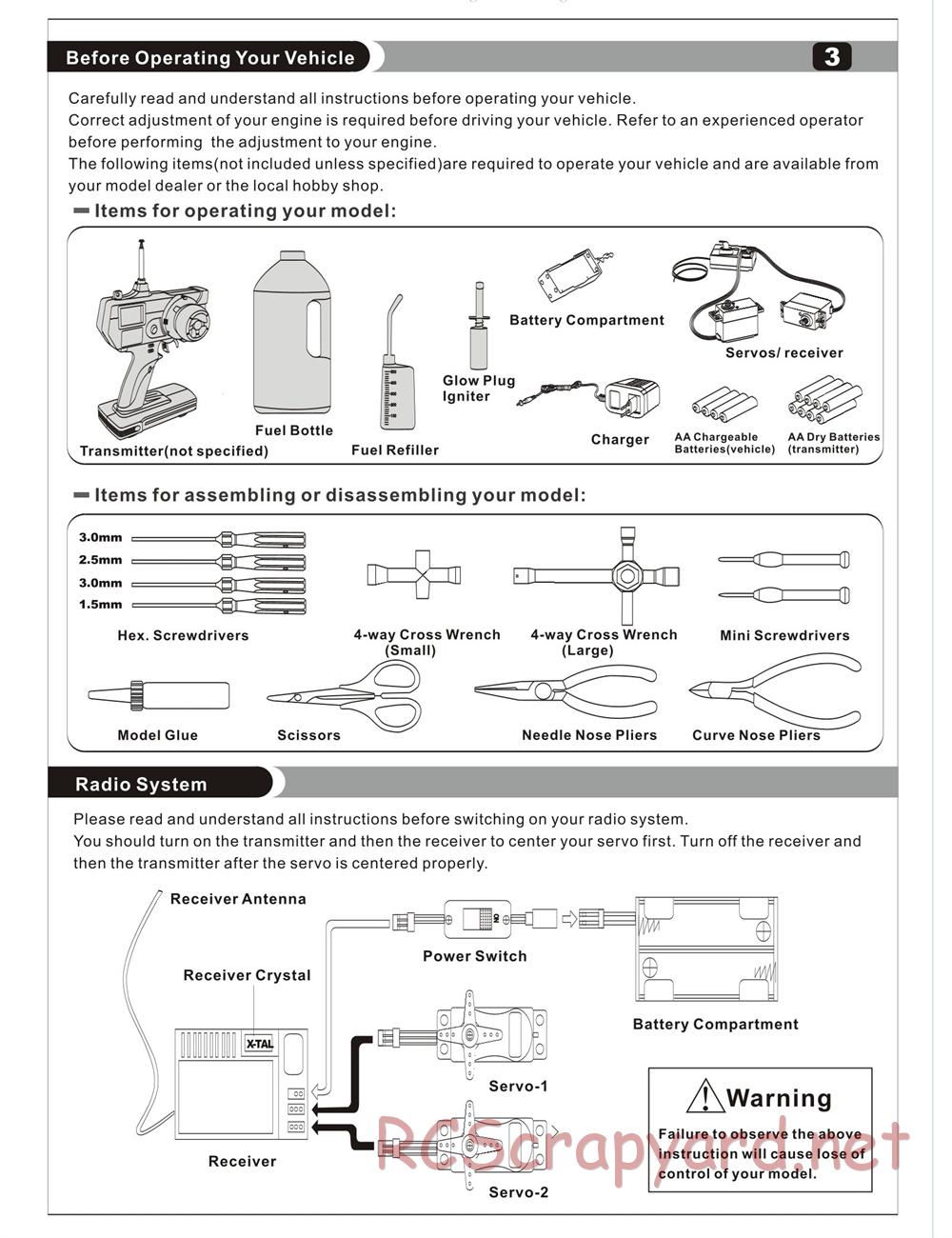HBX - Wildfire - Manual - Page 4