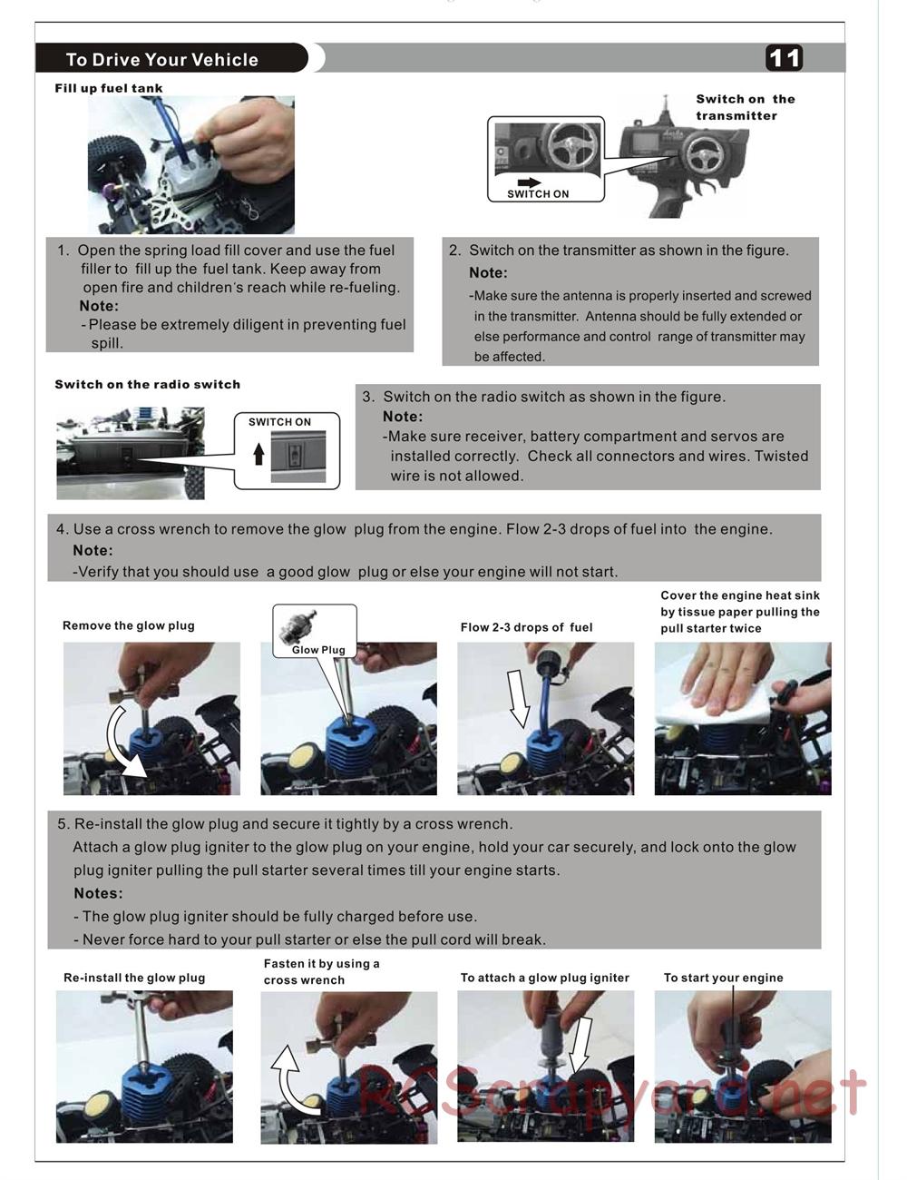 HBX - Wildfire - Manual - Page 12