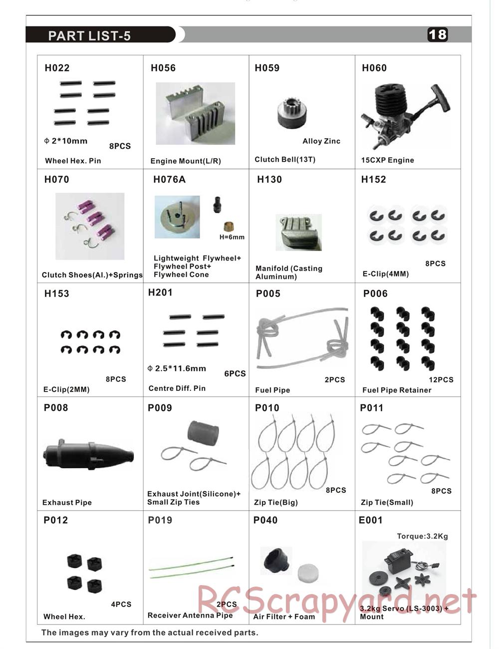 HBX - Wildfire - Manual - Page 19