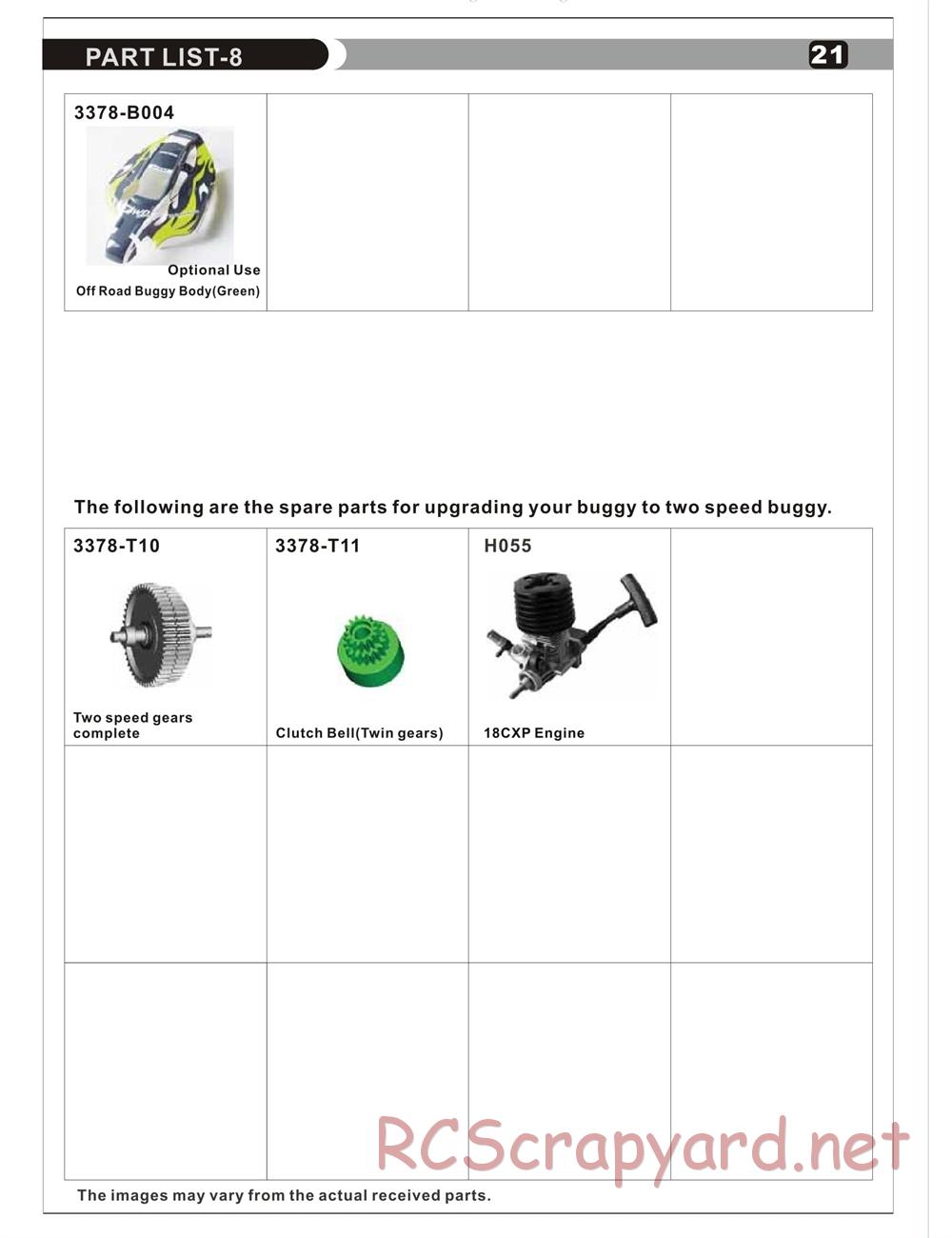 HBX - Wildfire - Manual - Page 22