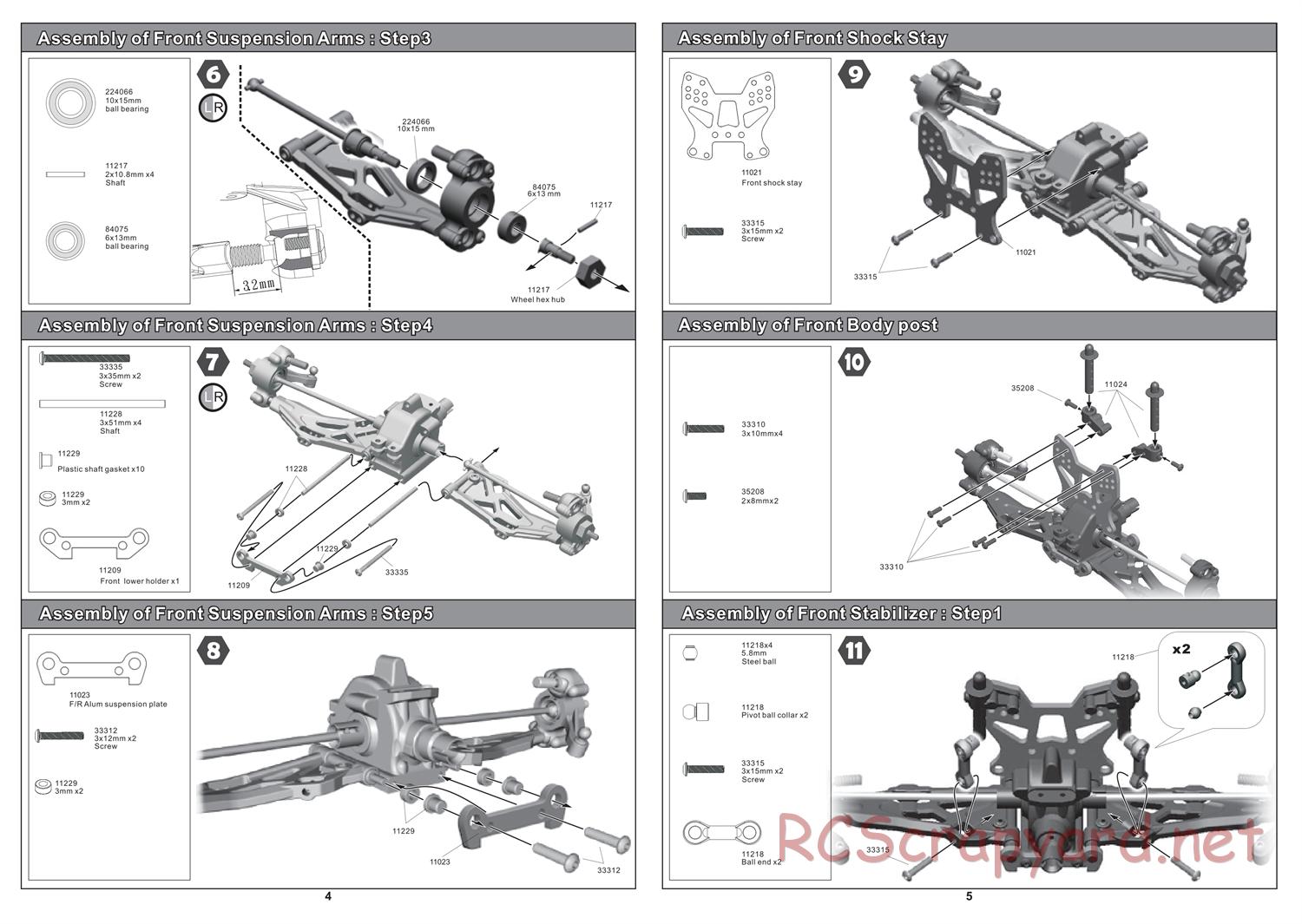 Hobao - Hyper 10SC Electric - Manual - Page 4