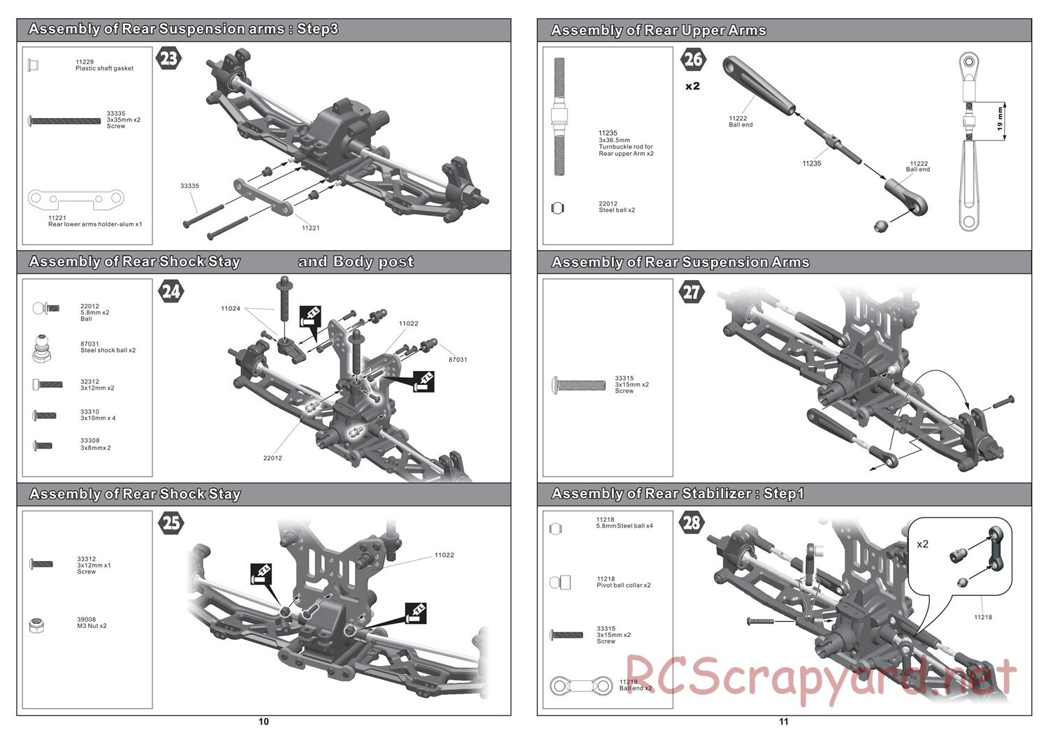 Hobao - Hyper 10SC Electric - Manual - Page 7