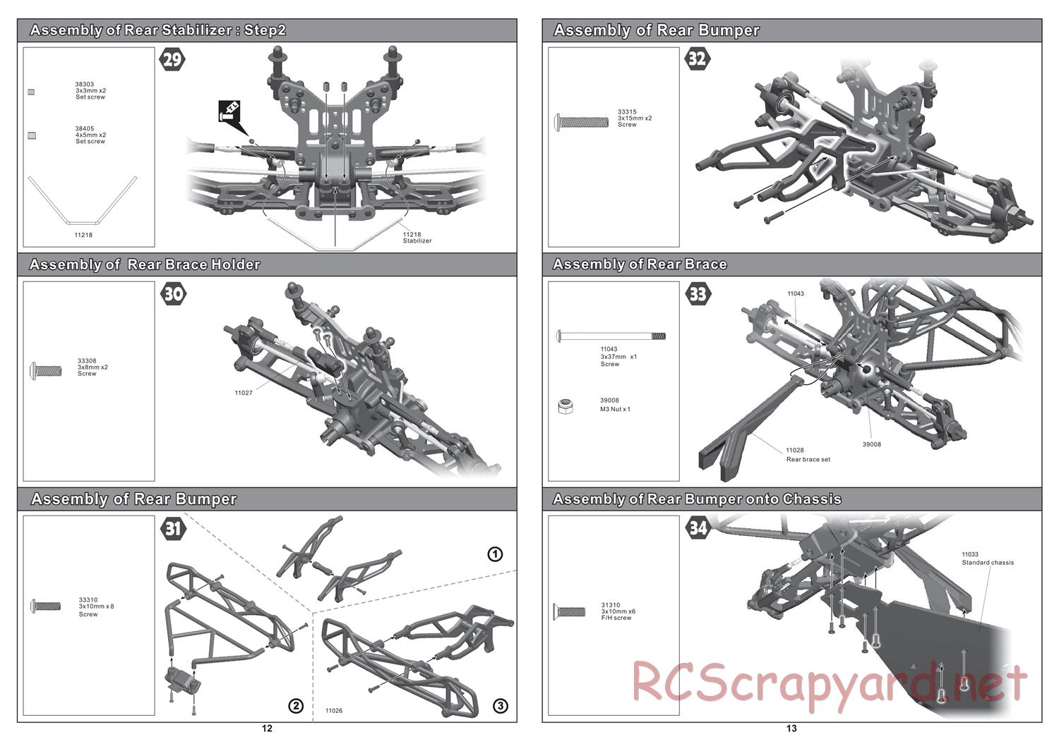 Hobao - Hyper 10SC Electric - Manual - Page 8