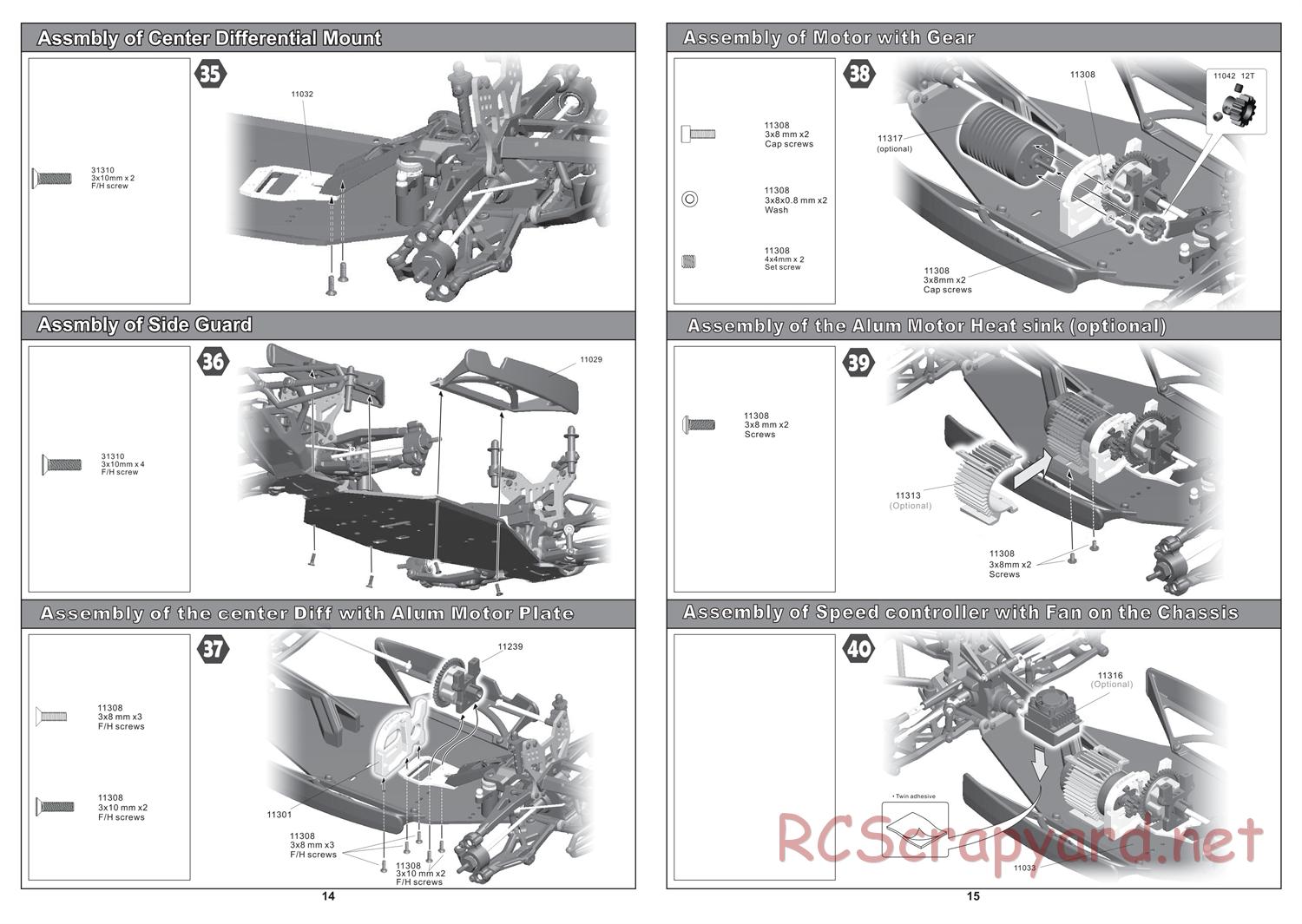 Hobao - Hyper 10SC Electric - Manual - Page 9