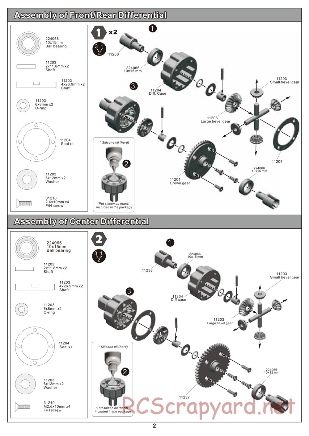 Hobao - Hyper 10SC Nitro - Manual - Page 3