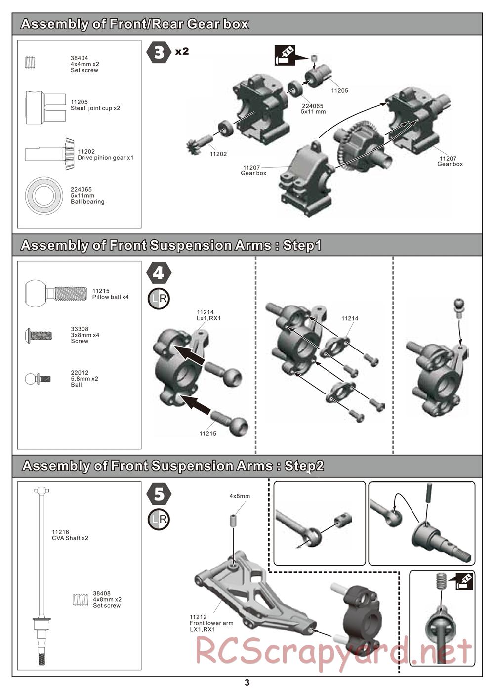 Hobao - Hyper 10SC Nitro - Manual - Page 4