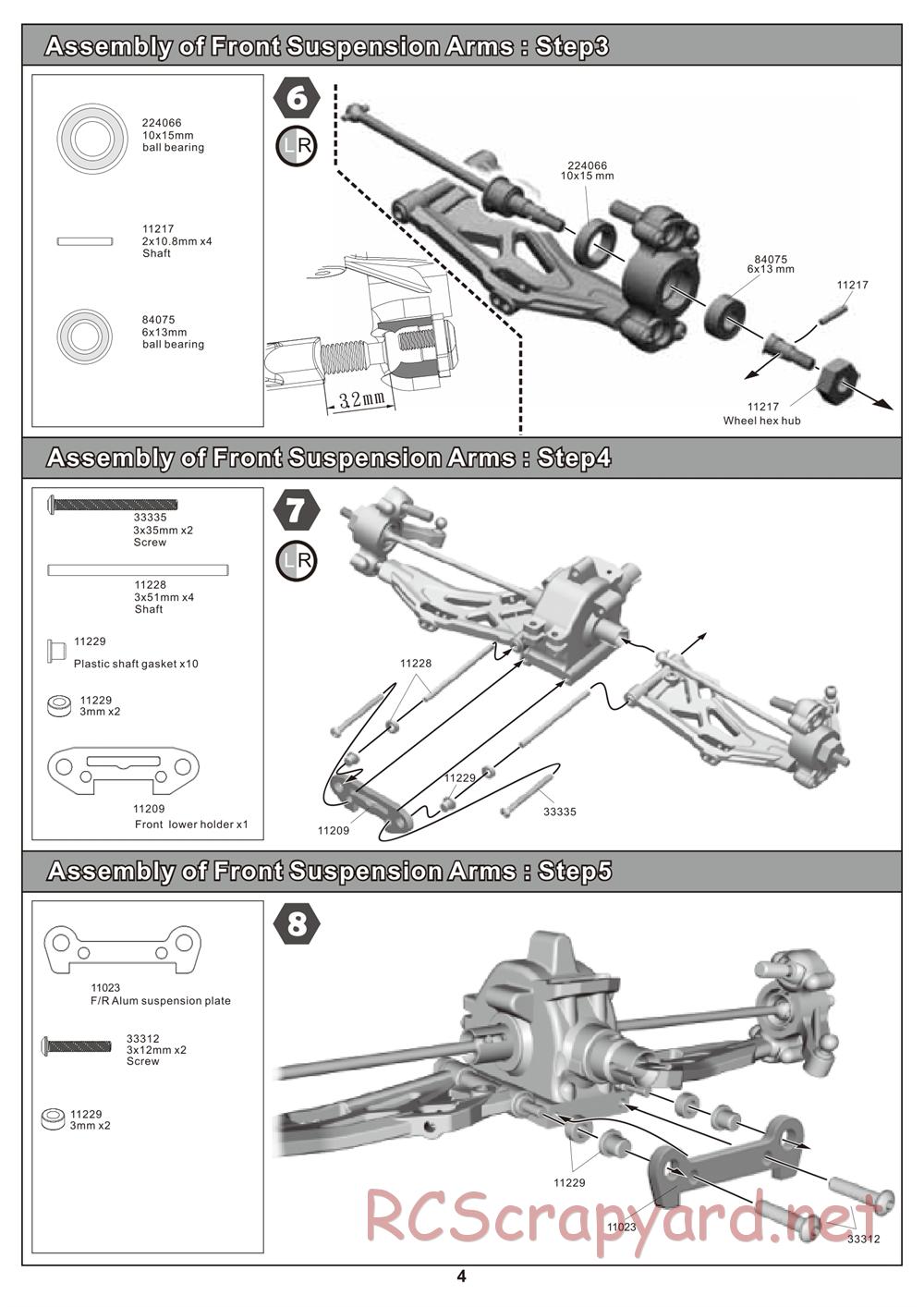 Hobao - Hyper 10SC Nitro - Manual - Page 5