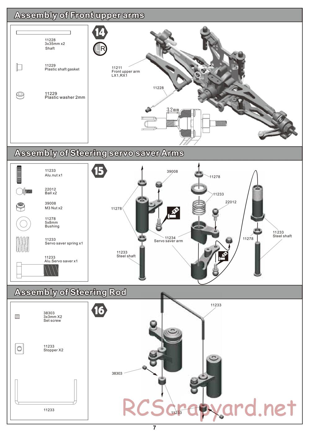 Hobao - Hyper 10SC Nitro - Manual - Page 8