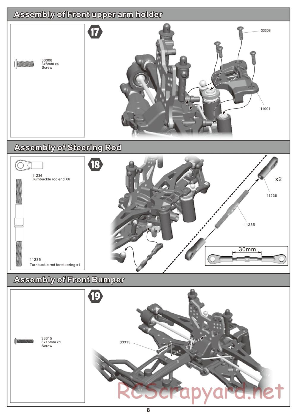 Hobao - Hyper 10SC Nitro - Manual - Page 9