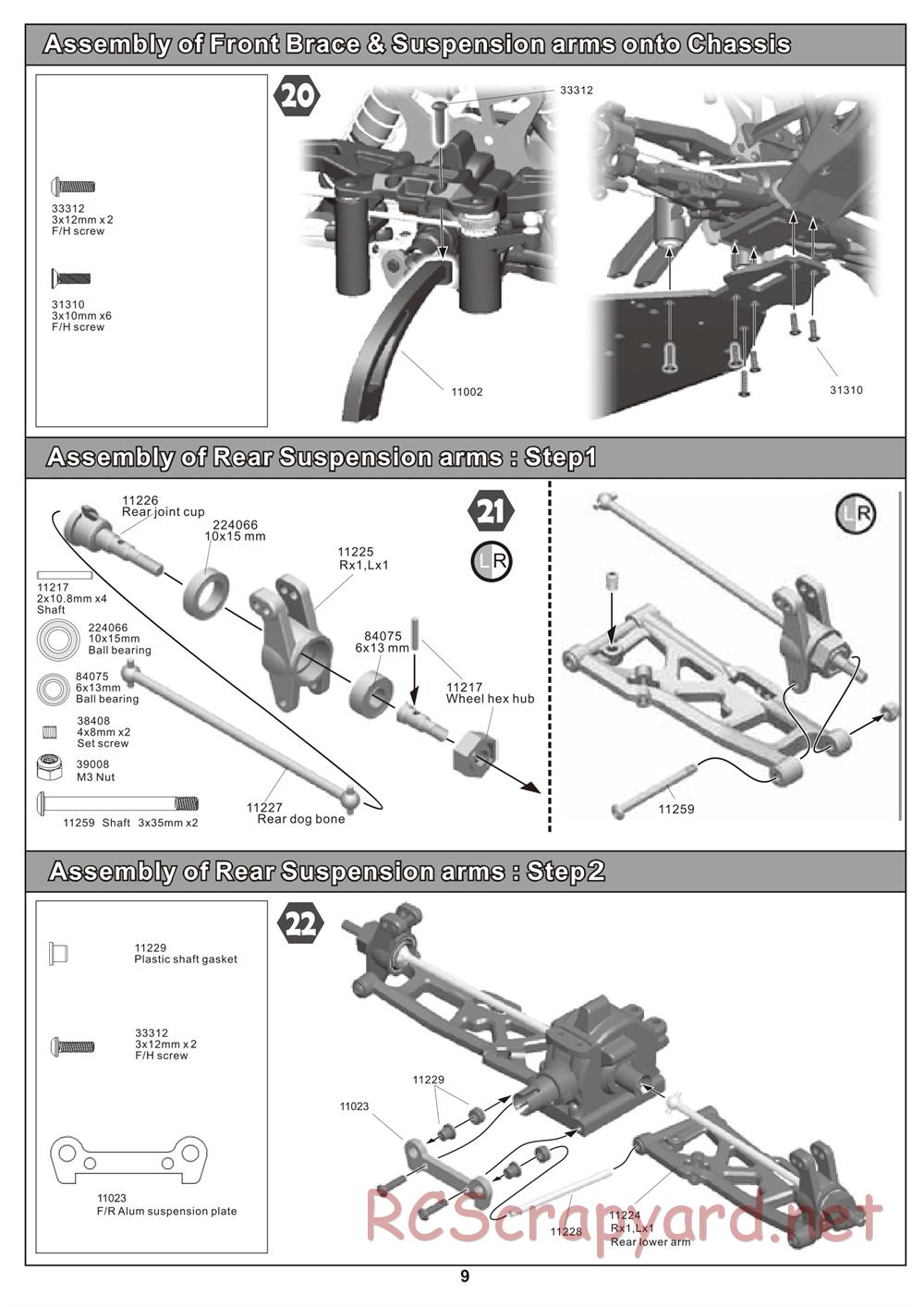 Hobao - Hyper 10SC Nitro - Manual - Page 10