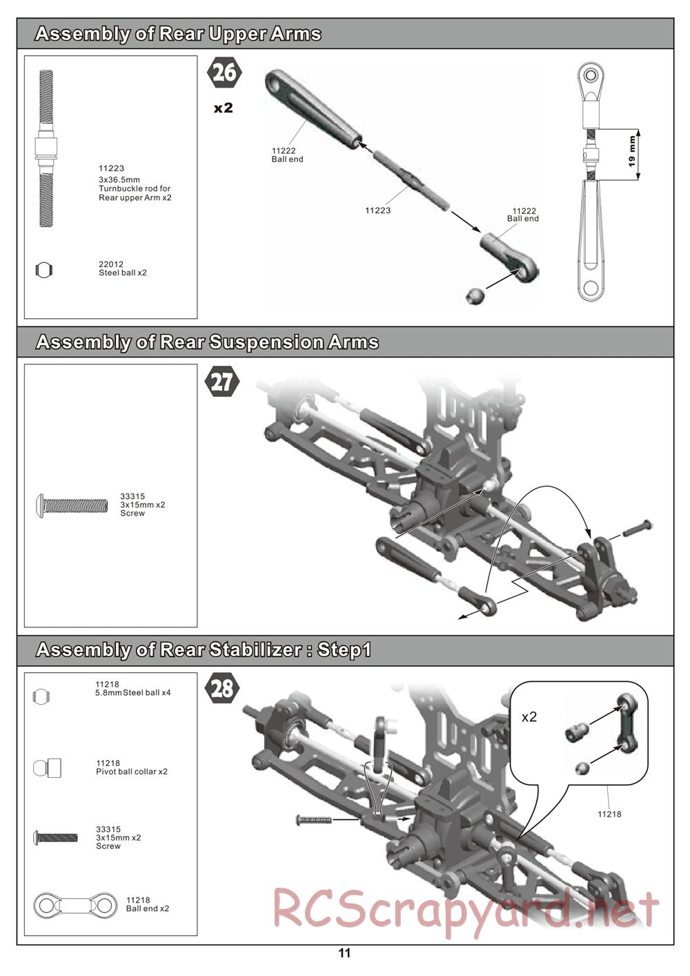 Hobao - Hyper 10SC Nitro - Manual - Page 12