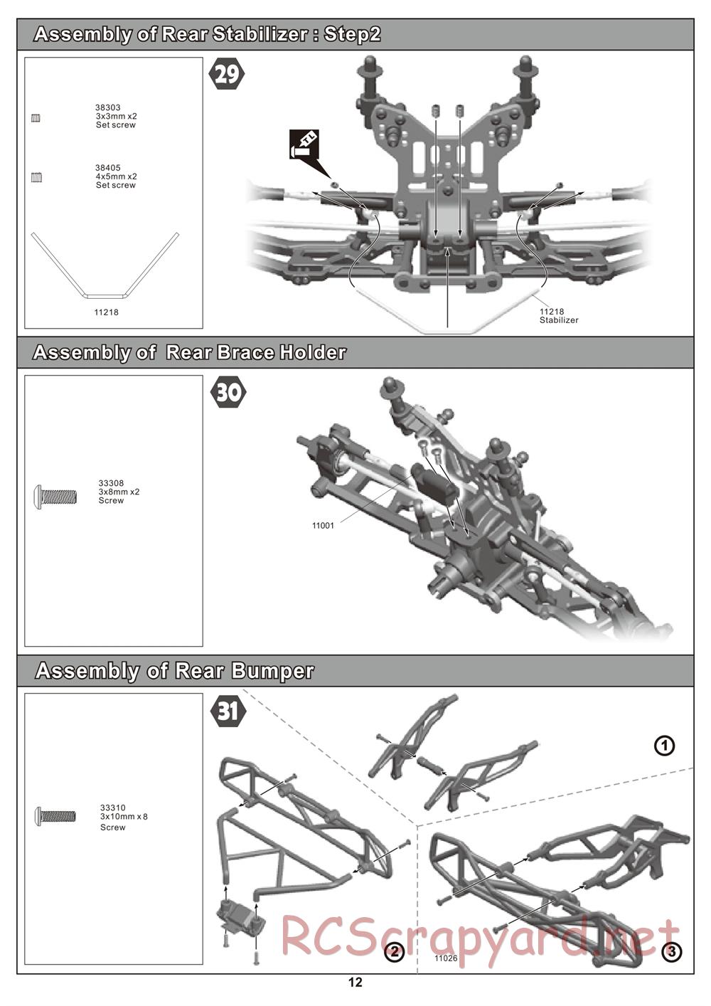 Hobao - Hyper 10SC Nitro - Manual - Page 13