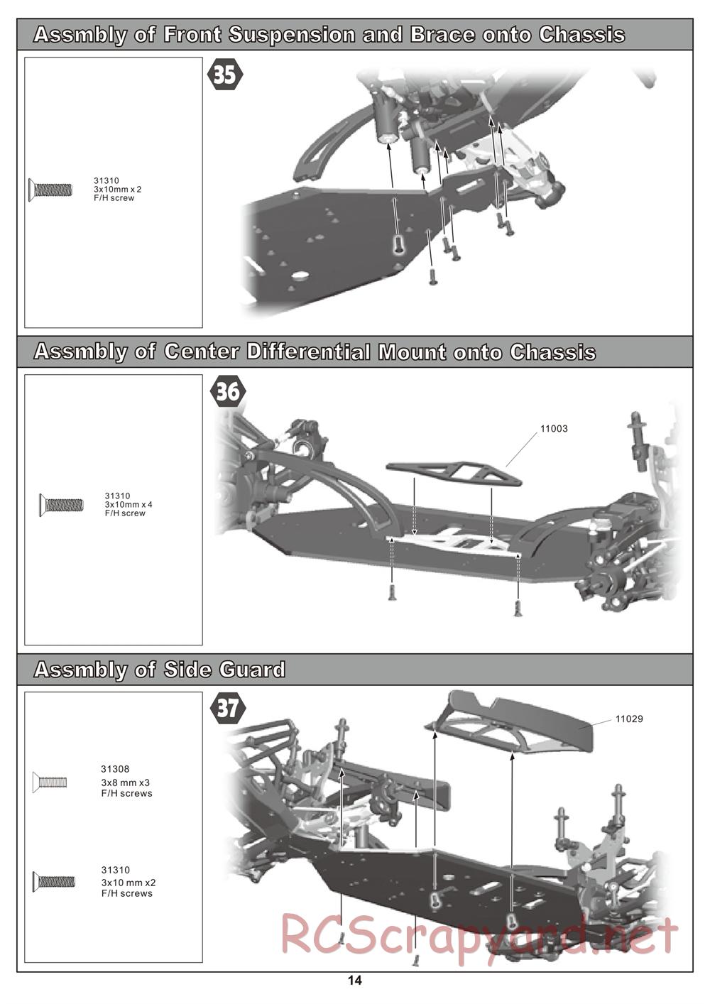 Hobao - Hyper 10SC Nitro - Manual - Page 15