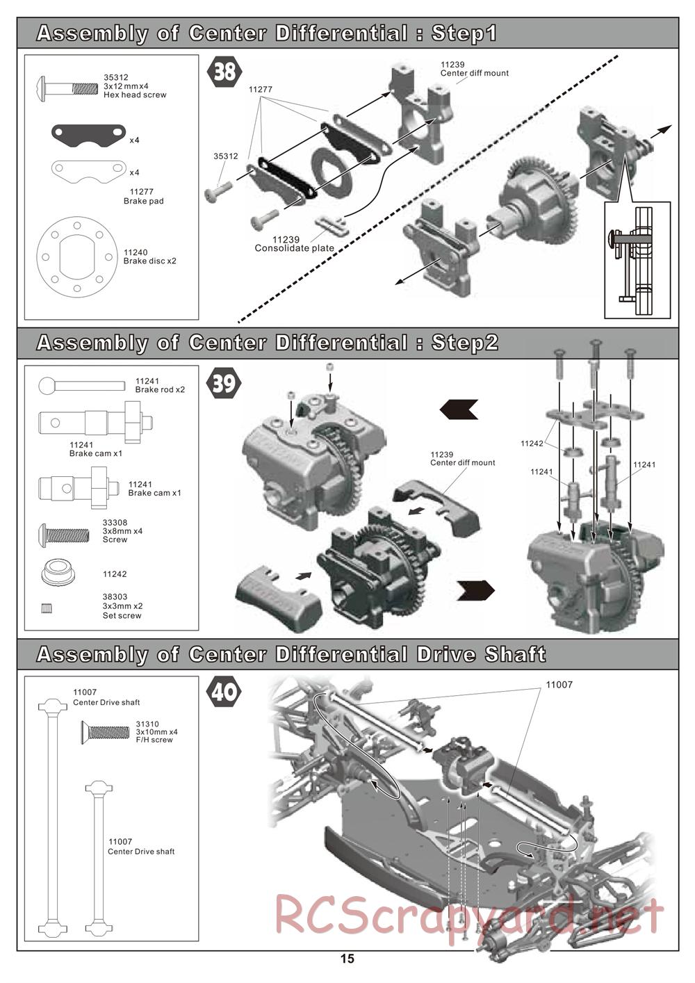 Hobao - Hyper 10SC Nitro - Manual - Page 16