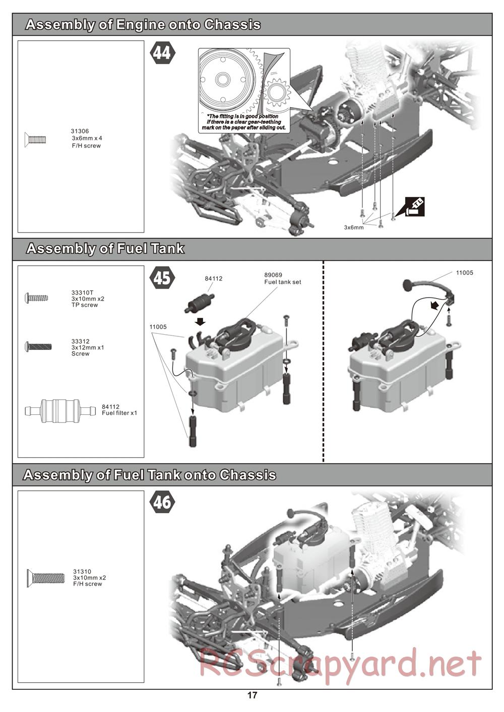 Hobao - Hyper 10SC Nitro - Manual - Page 18