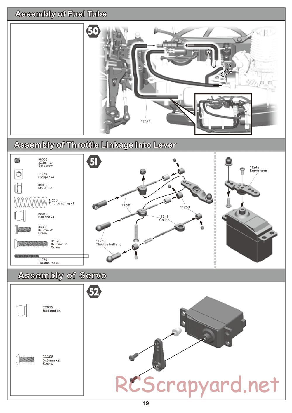 Hobao - Hyper 10SC Nitro - Manual - Page 20