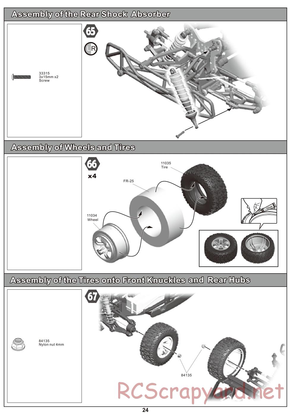Hobao - Hyper 10SC Nitro - Manual - Page 25