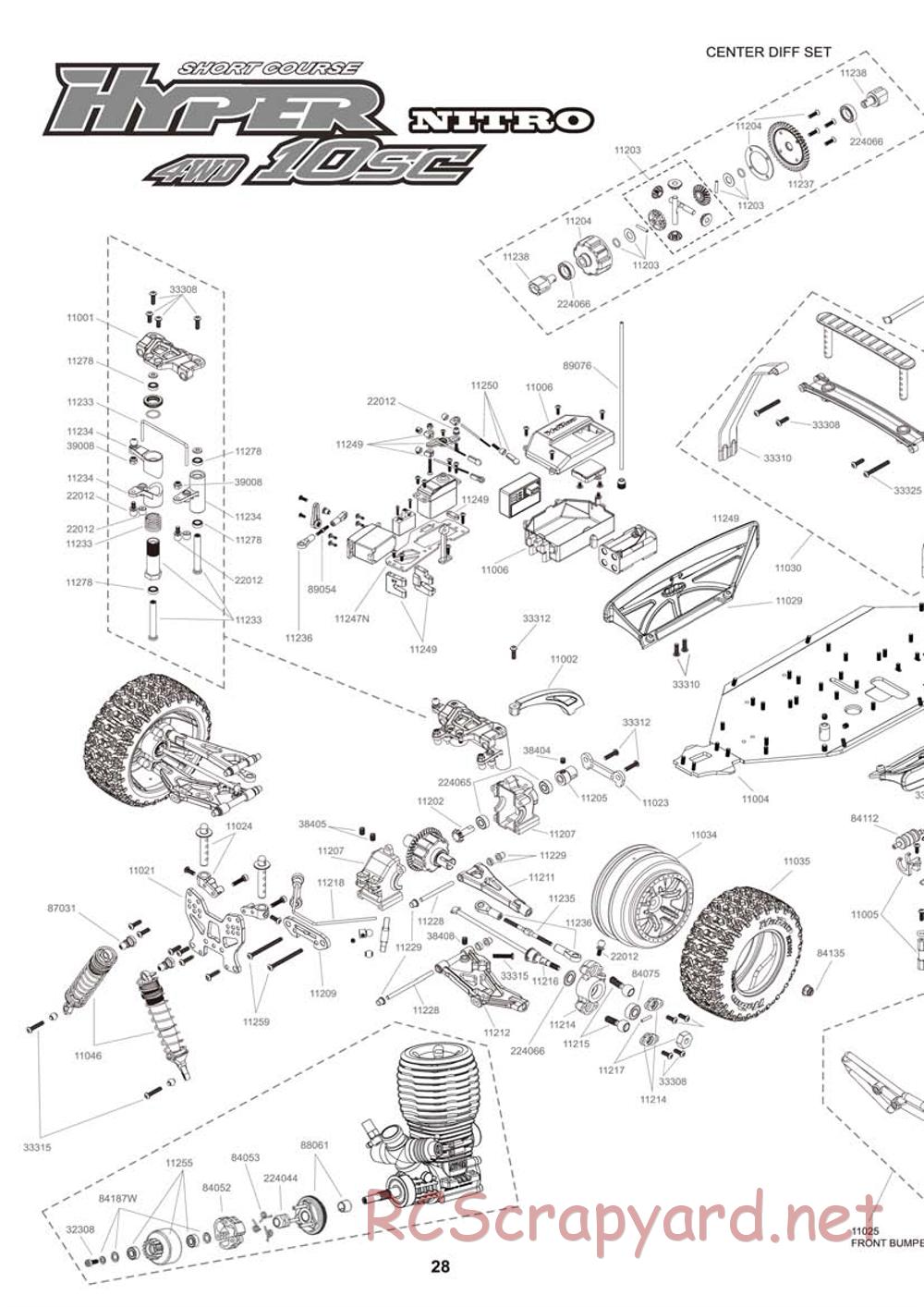 Hobao - Hyper 10SC Nitro - Manual - Page 29