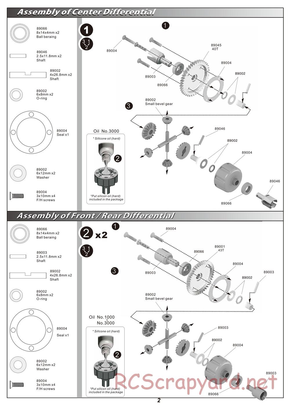 Hobao - Hyper 8SC - Manual - Page 3